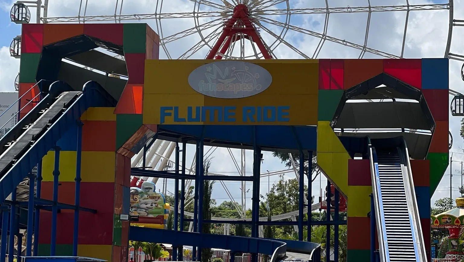 Two Rivers Mall Flume Ride